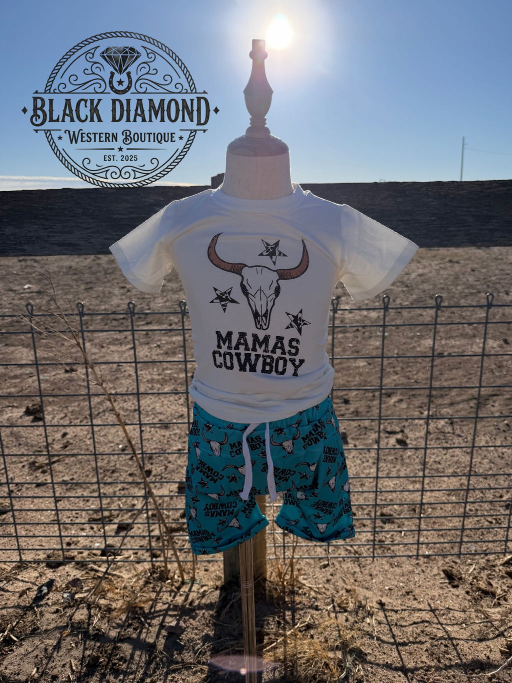 Mamas Boy Short Set