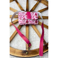 Western Howdy & Bull & Cactus Prints Kids Waist Bag