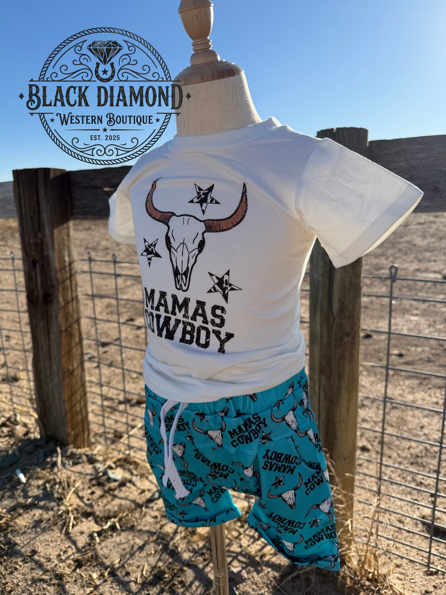 Mamas Boy Short Set