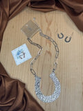 Analeah Horseshoe Silvertone Necklace